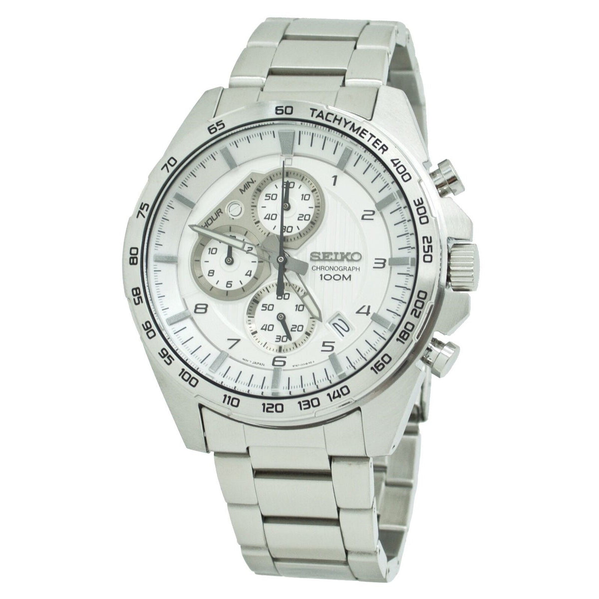 Seiko Men&#39;s SSB317 Chronograph Chronograph Stainless Steel Watch