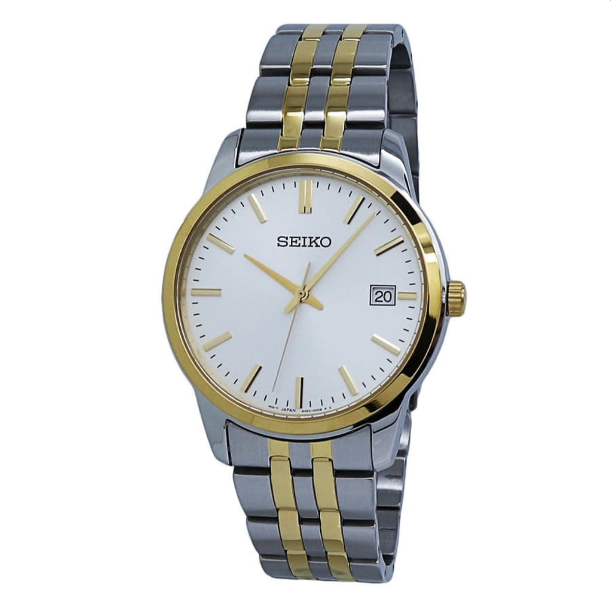 Seiko Men&#39;s SUR402 Essential Two-Tone Stainless Steel Watch