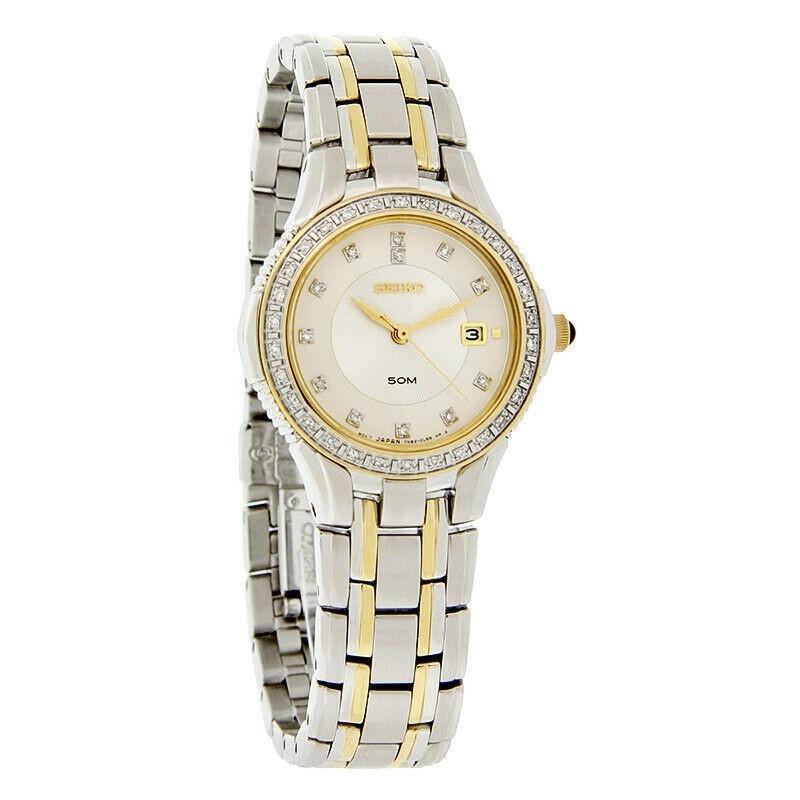 Seiko Women s SXDA88 Le Grand Sport Two Tone Stainless Steel Watch