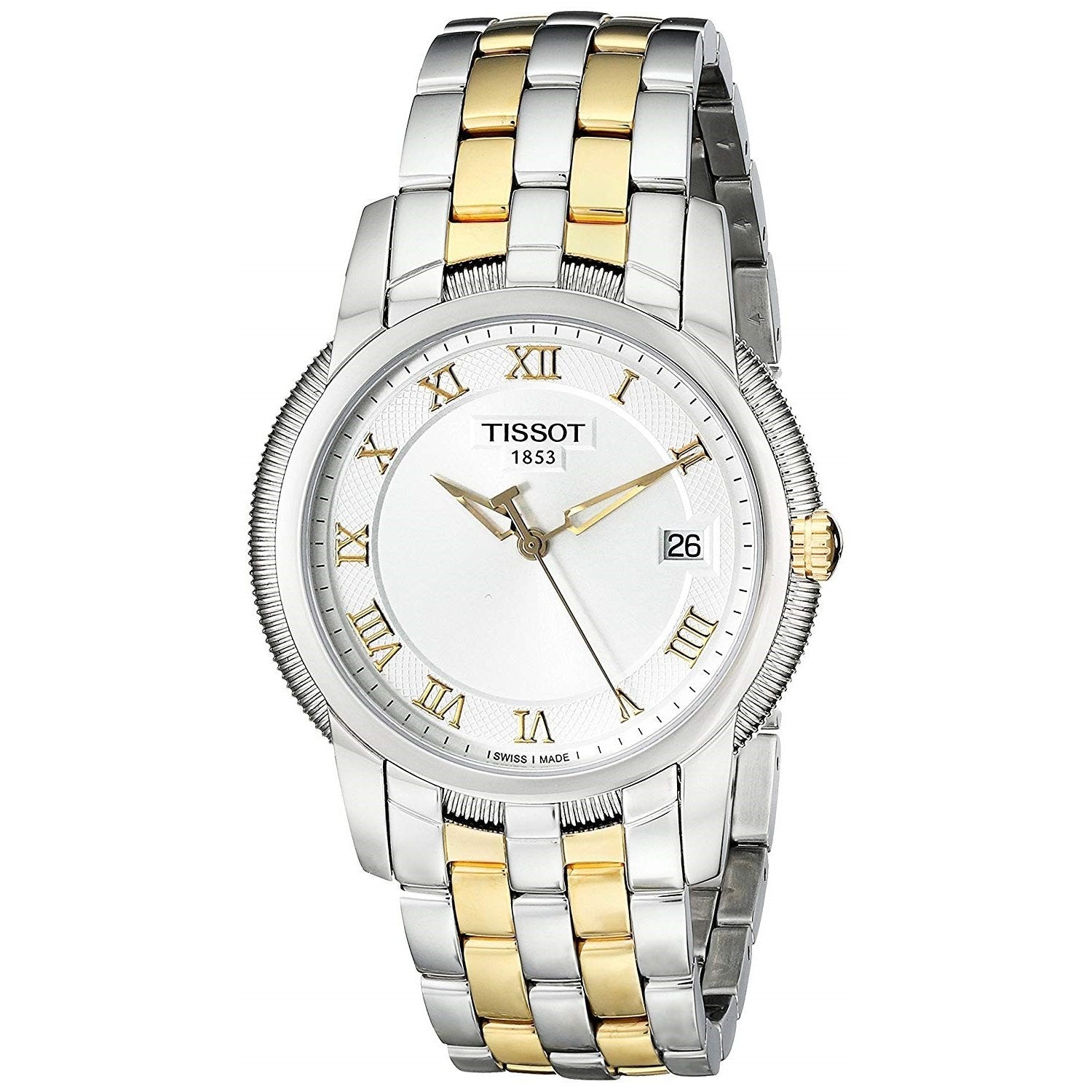 Tissot Men s T0314102203300 Ballade III Two Tone Stainless Steel