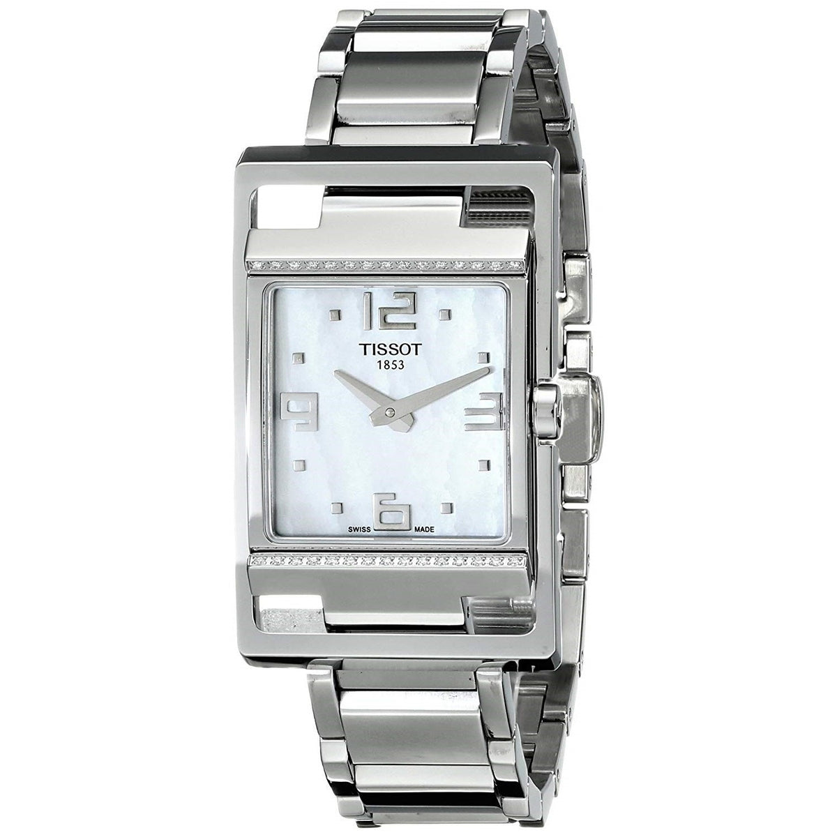 Tissot Women&#39;s T0323091111701 T- Trend Diamond Stainless Steel Watch