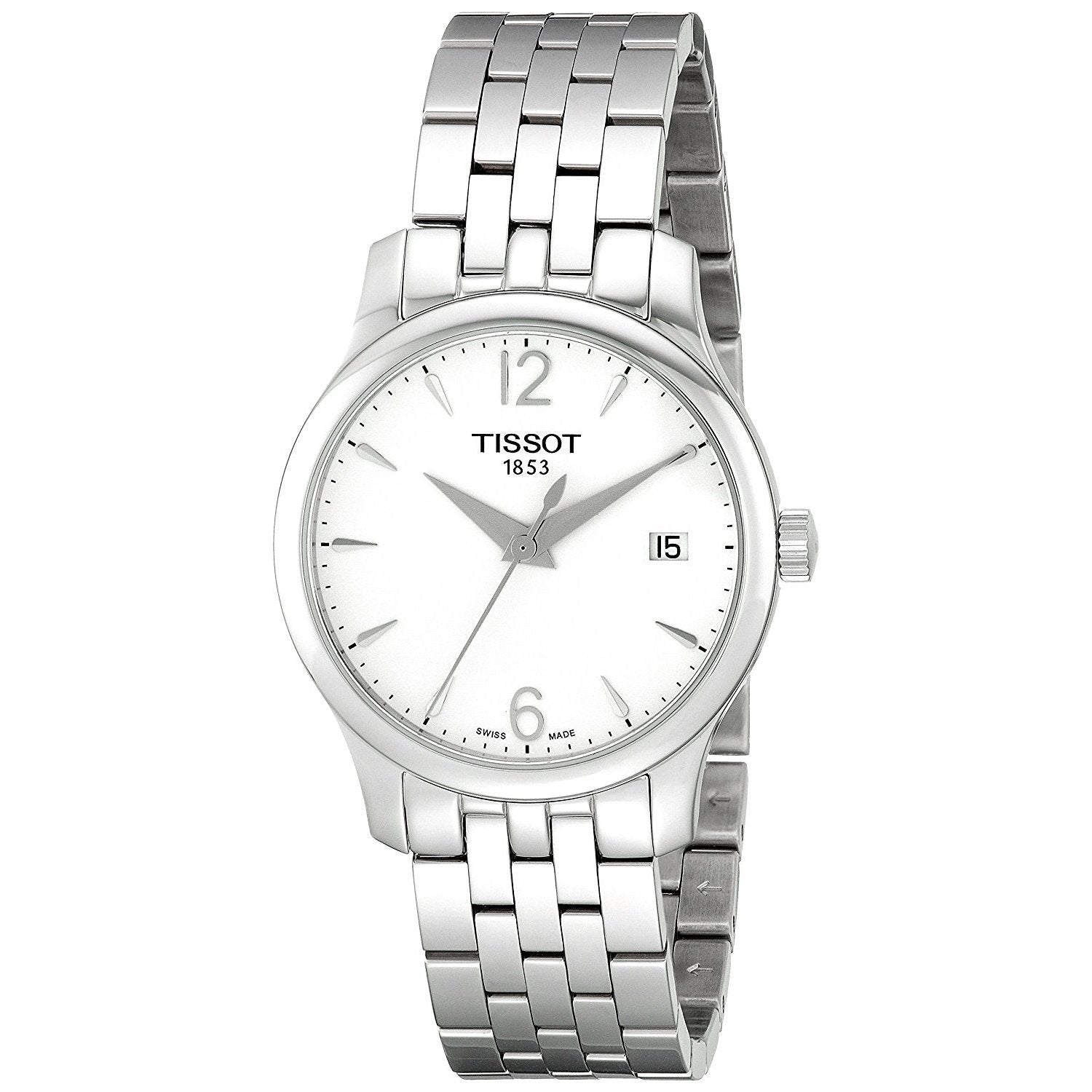 Tissot Women s T0632101103700 Tradition Stainless Steel Watch Bezali