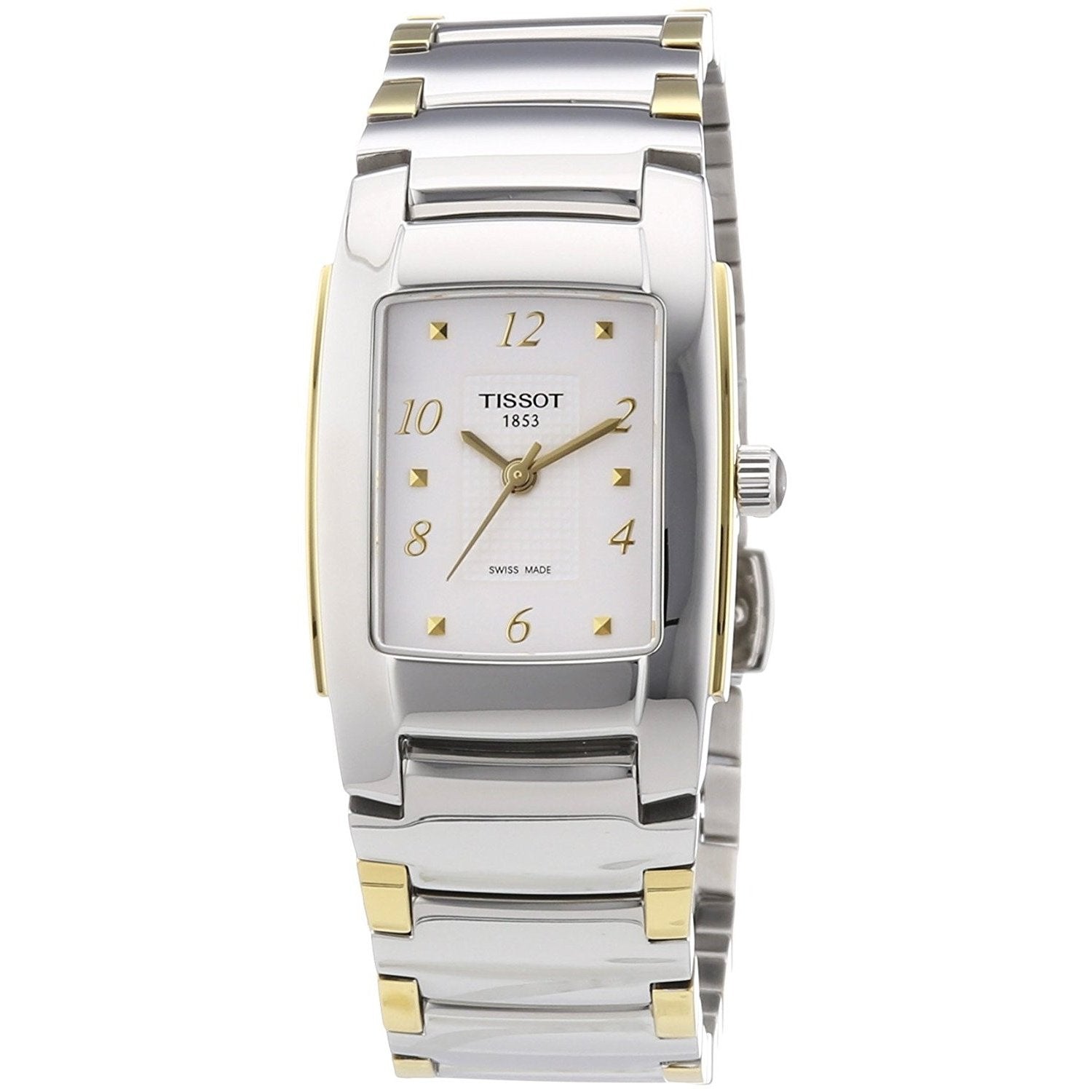 Tissot Women s T0733102201700 T 10 Two Tone Stainless Steel Watch