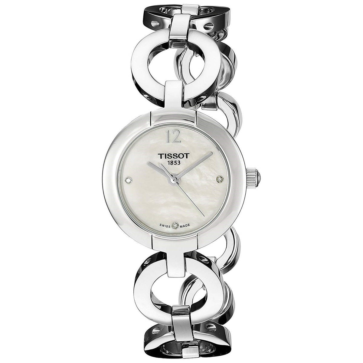 Tissot Women&#39;s T0842101111601 T-Lady Trend Pinky Stainless Steel Watch