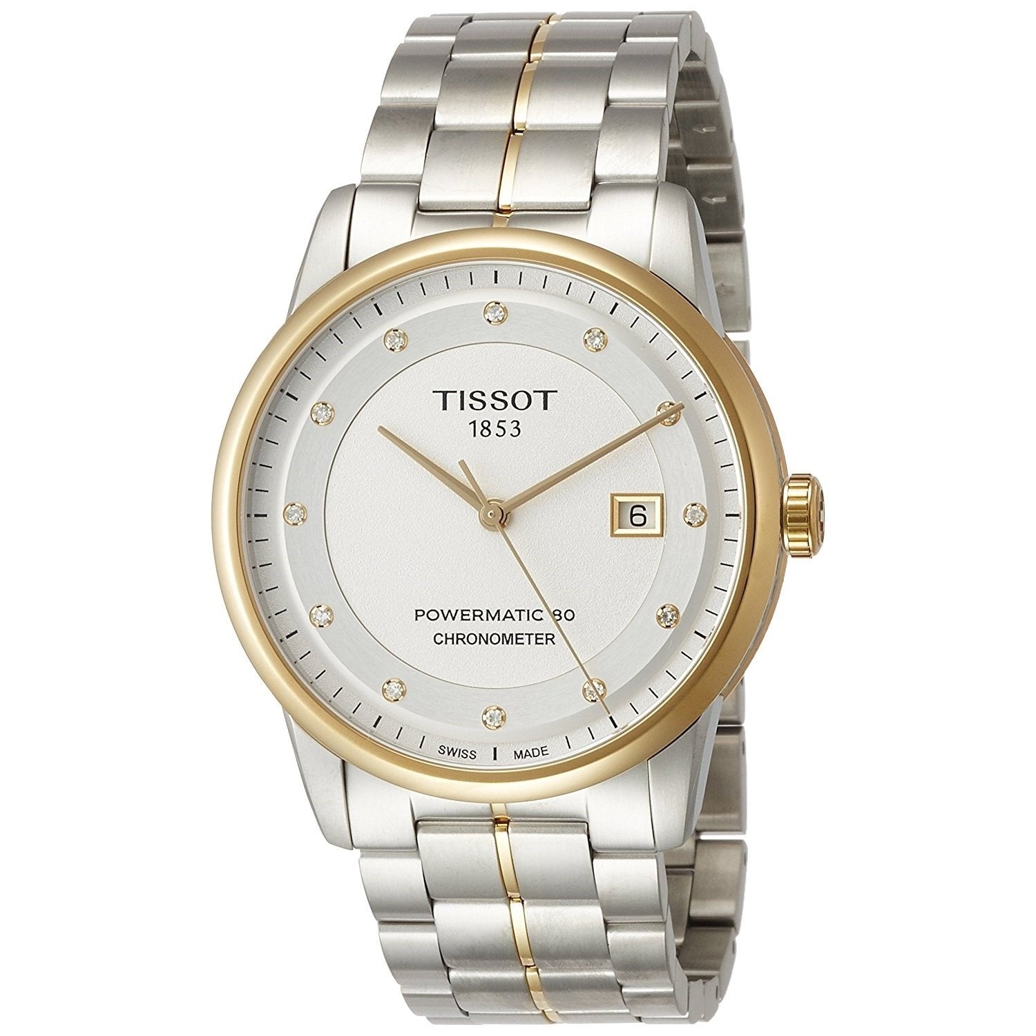 Tissot powermatic 80 online chronometer diamond