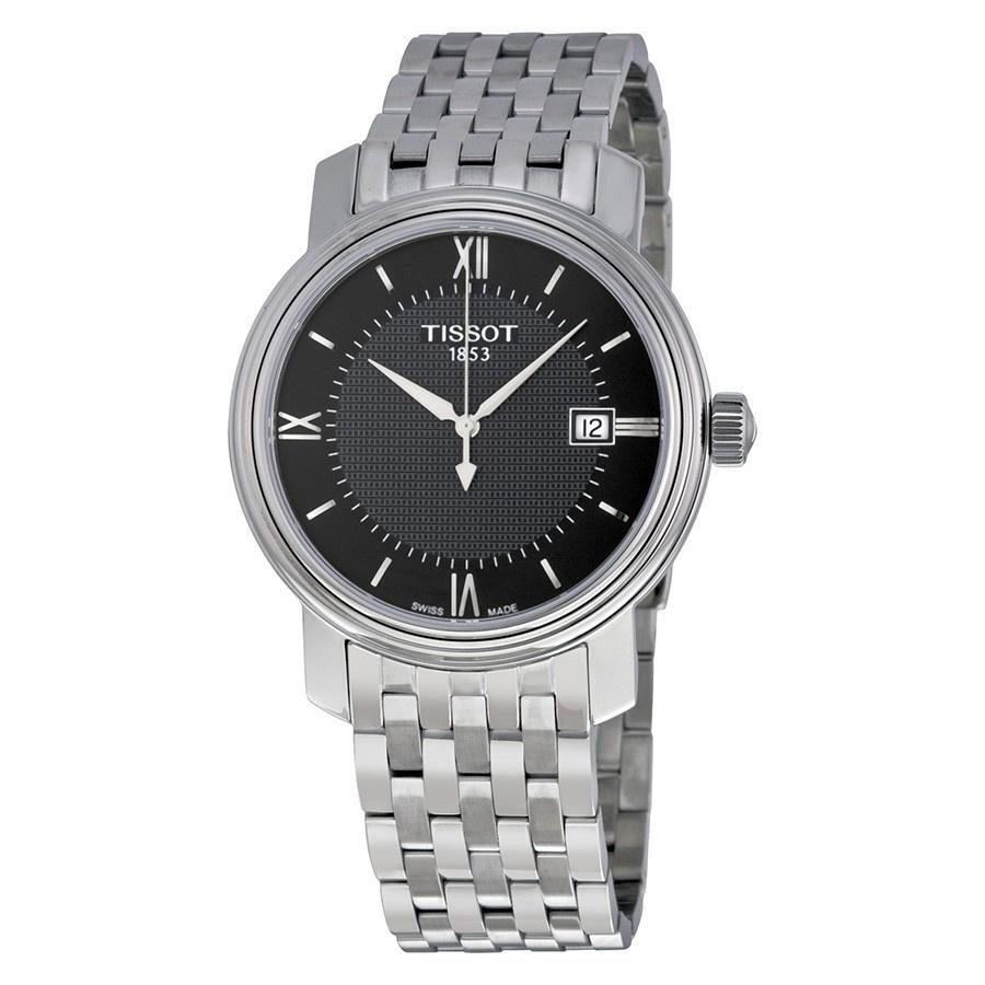 Tissot Men&#39;s T0974101105800 Bridgeport Stainless Steel Watch