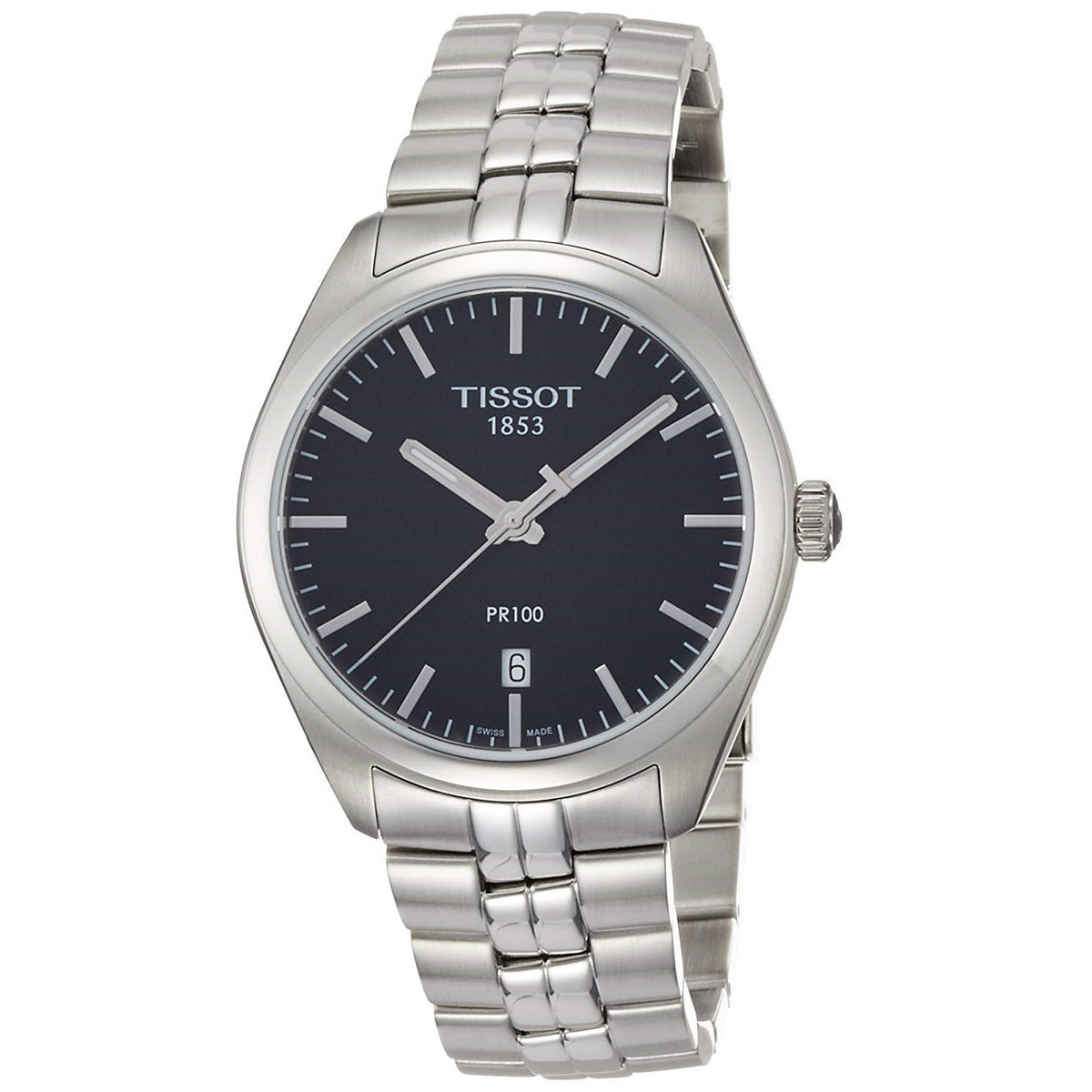 Tissot Men&#39;s T1014101105100 PR 100 Stainless Steel Watch