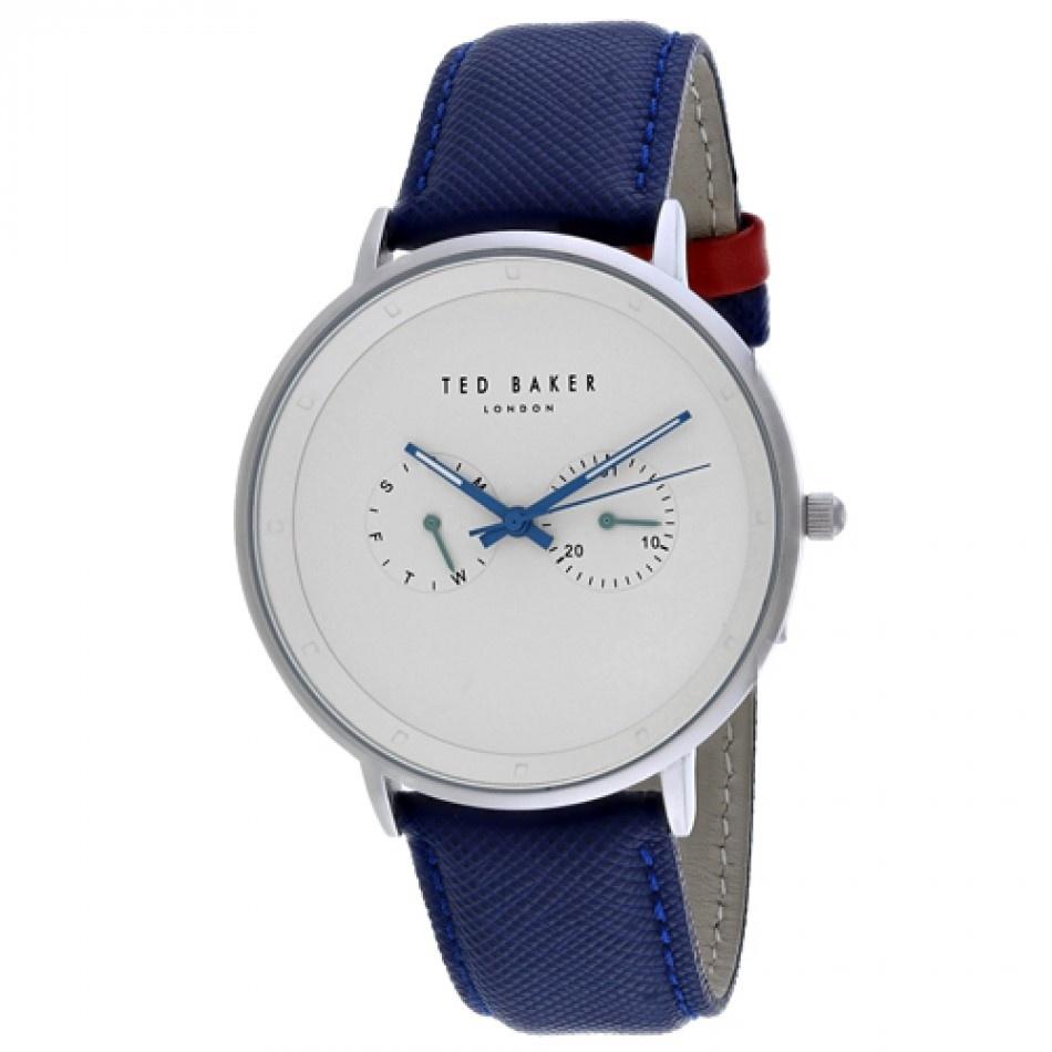 Ted Baker Men&#39;s TE50657003 Classic Blue Leather Watch