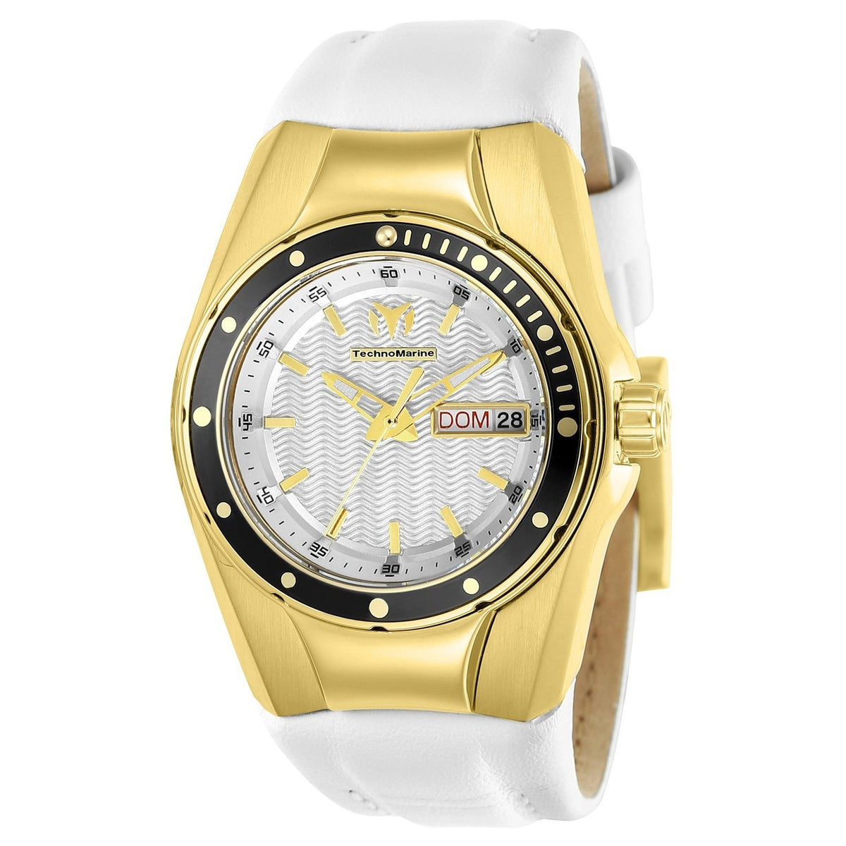 TechnoMarine Women&#39;s TM-115391 Cruise White Leather Watch