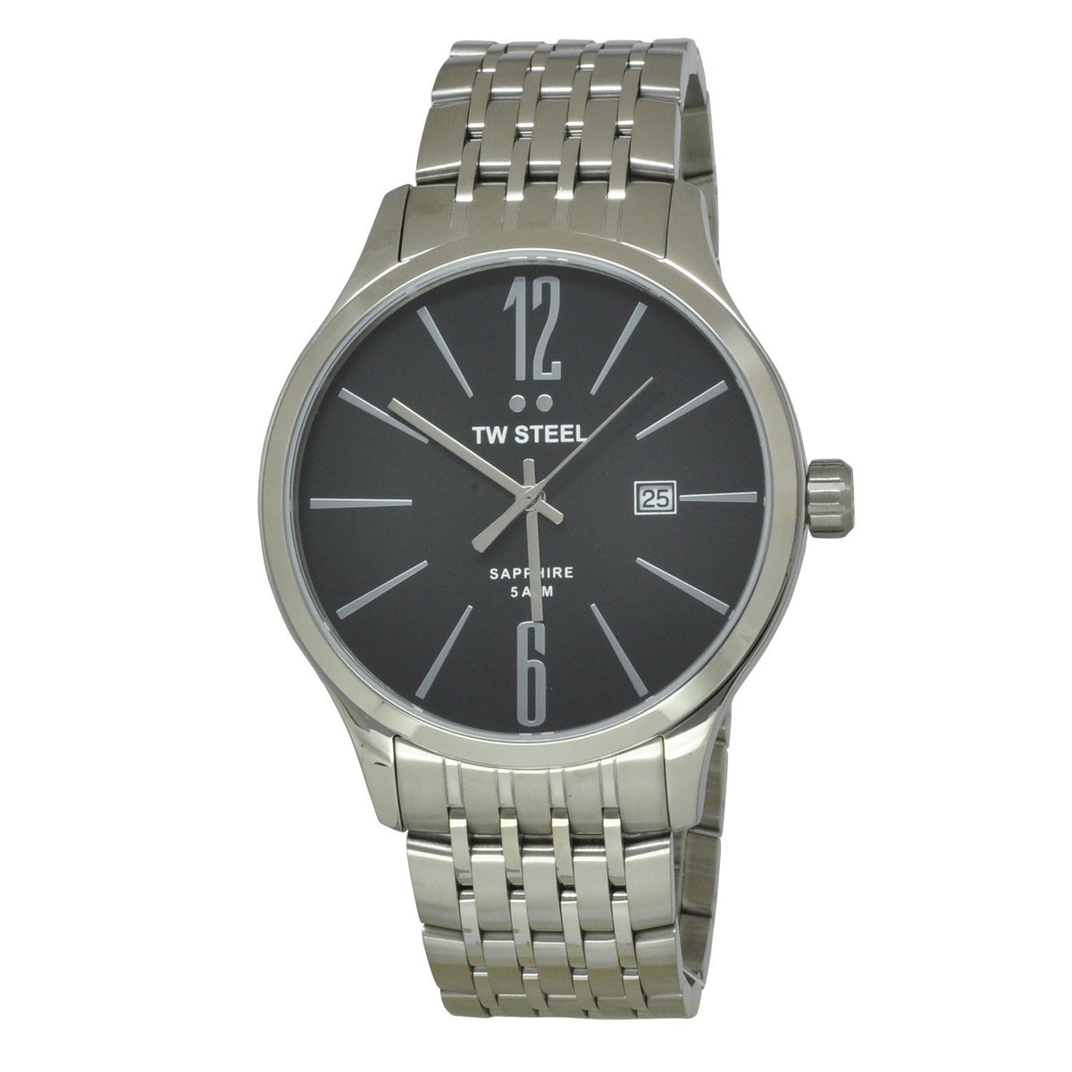 TW Steel Men&#39;s TW1306 Slim Line Stainless Steel Watch