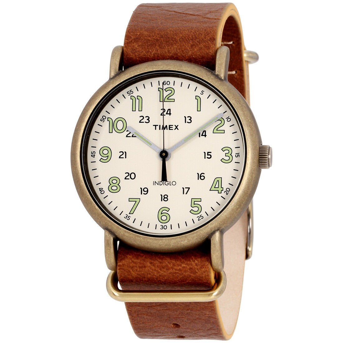 Timex hot sale weekender brass