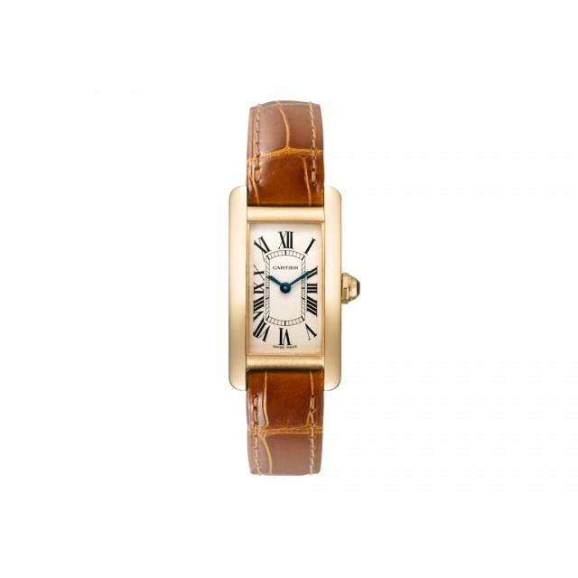 Cartier Women s W2601556 Tank Brown Leather Watch Bezali