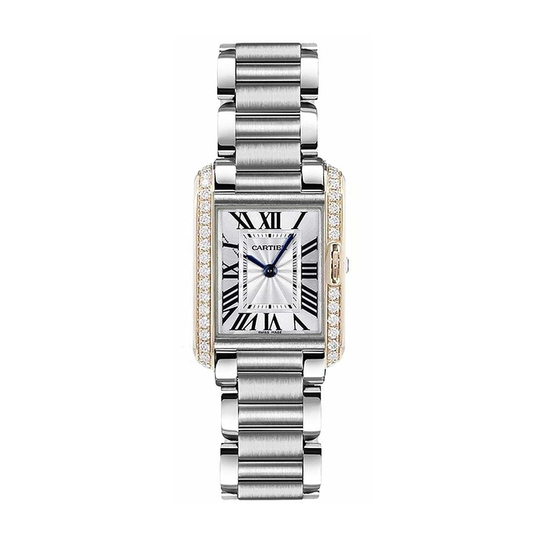 Cartier Women&#39;s W3TA0003 Tank Stainless Steel Watch