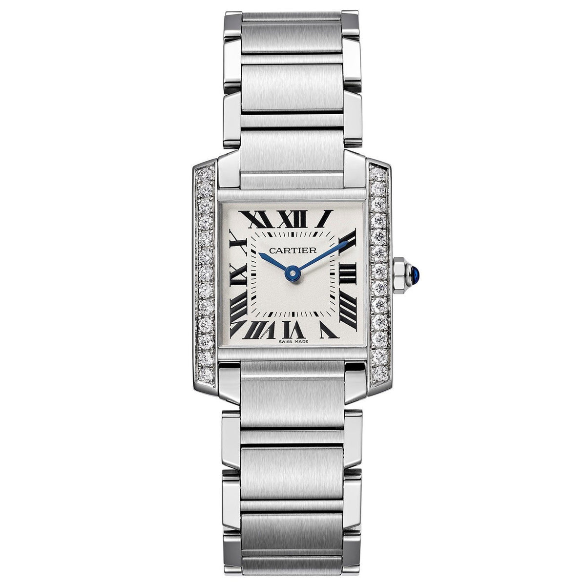 Cartier Women&#39;s W4TA0009 Tank Stainless Steel Watch