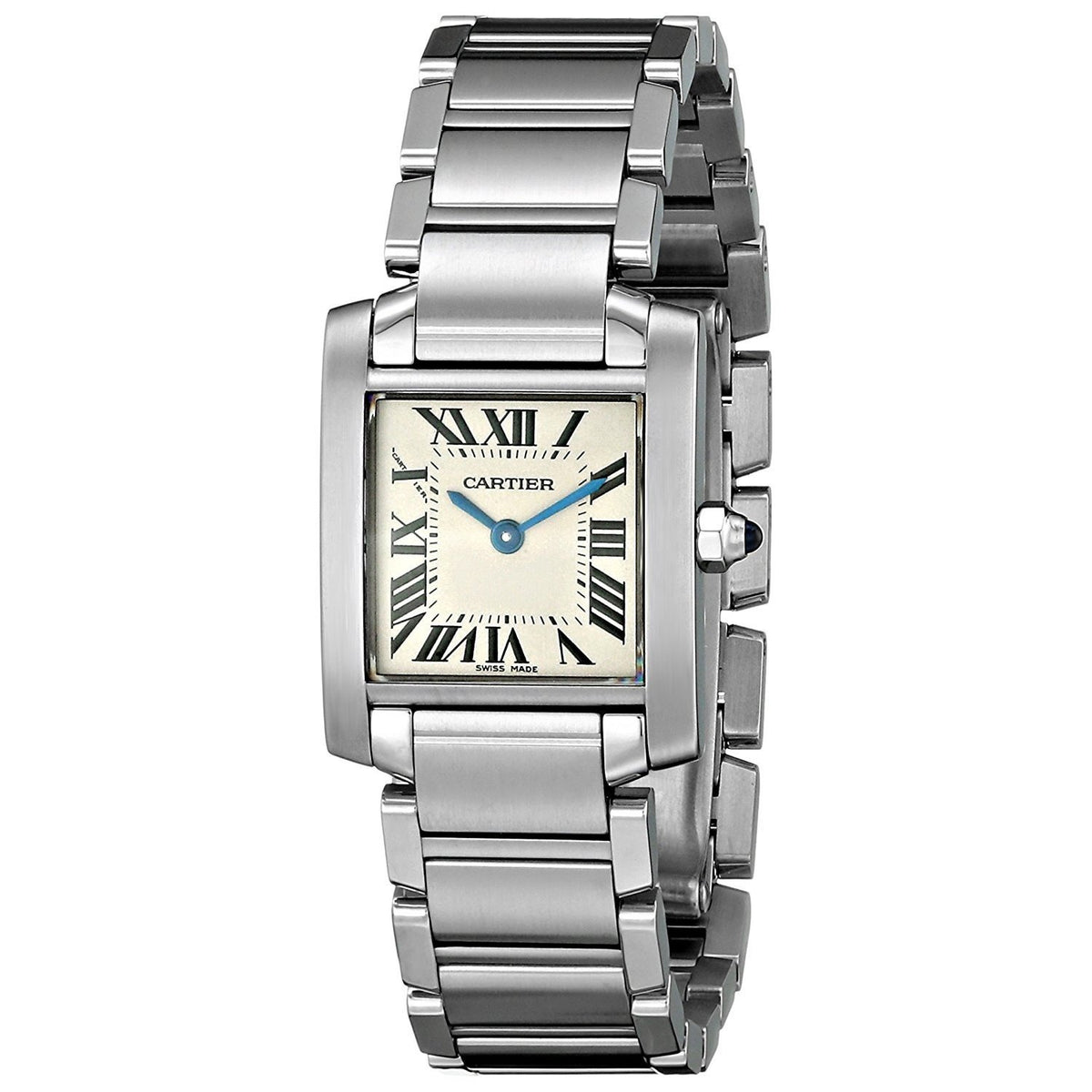 Cartier Women&#39;s W51008Q3 Tank Stainless Steel Watch