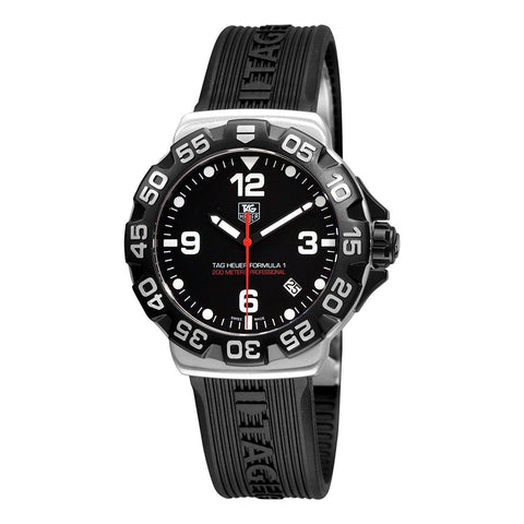 Tag Heuer Men's WAH1110.FT6024 Formula One Black Rubber Watch