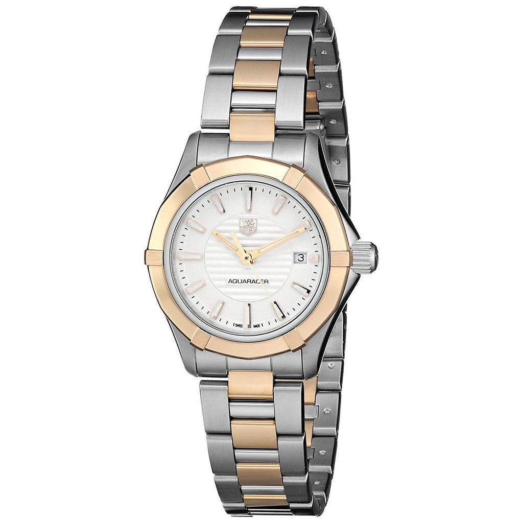 Tag Heuer Women's WAP1450.BD0837 'Aquaracer' 18kt Gold Stainless Steel Watch