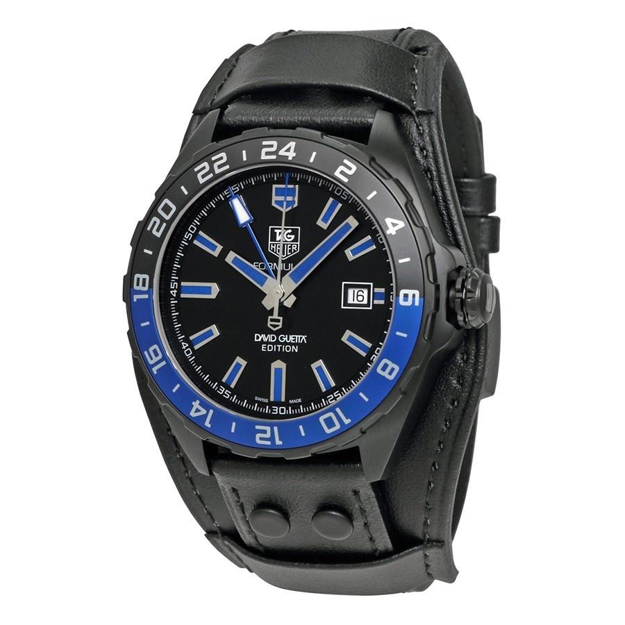 Tag Heuer Men s WAZ201A.FC8195 Formula One David Guetta Automatic Blac Bezali