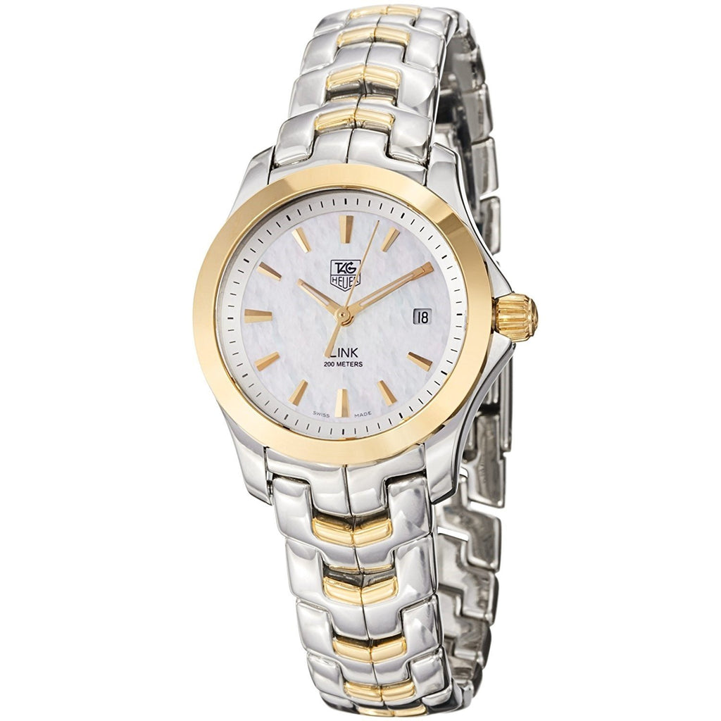 Tag Heuer Women s WJF1352.BB0581 Link 18kt Yellow Gold Two