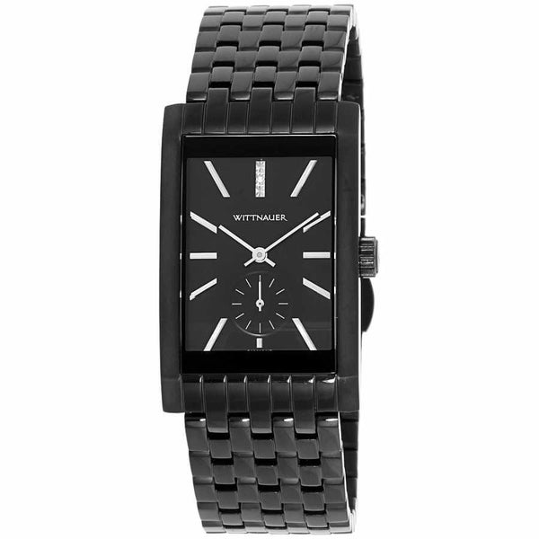 Wittnauer Men's WN3069 Wittnauer Black Stainless Steel Watch - Bezali