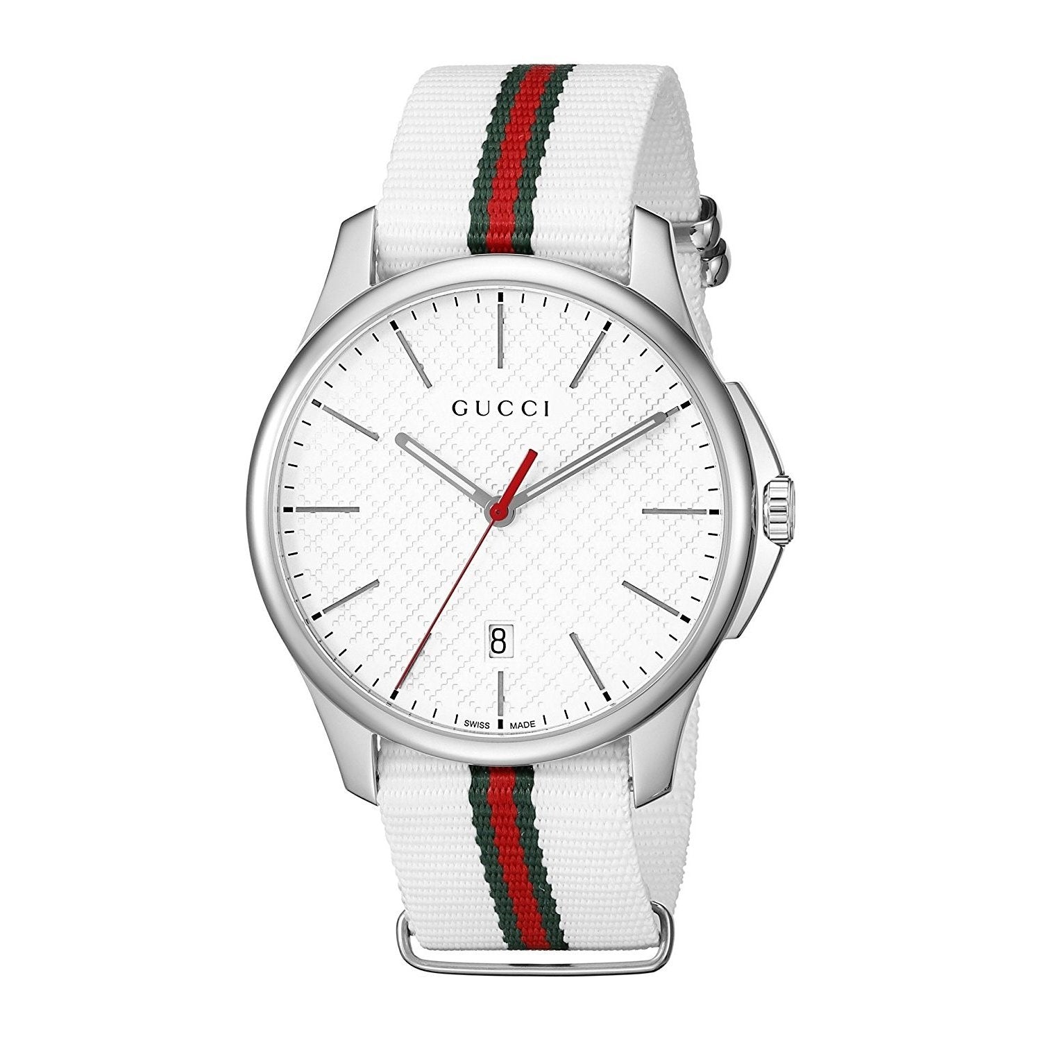 White on sale gucci watch