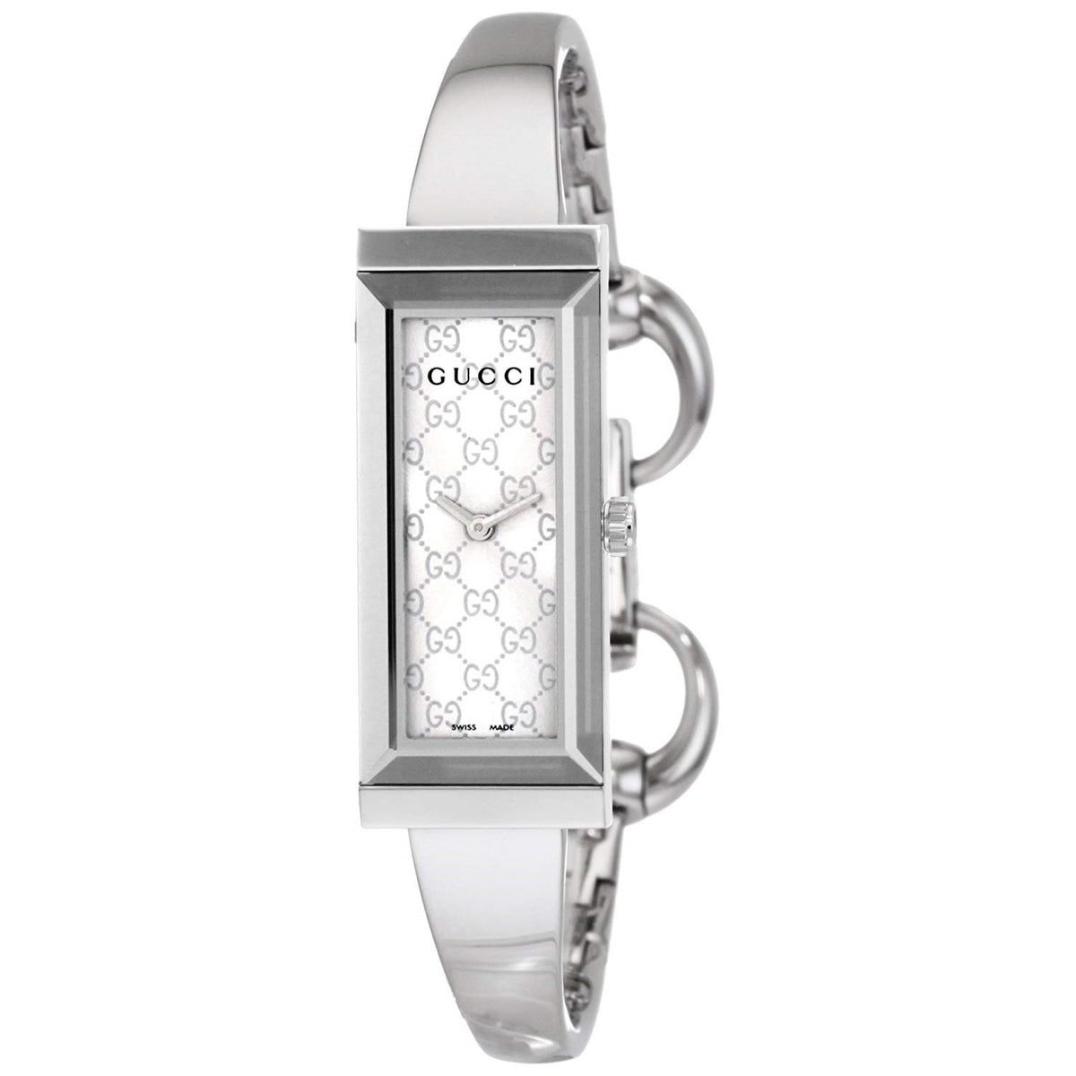 Gucci Women&#39;s YA127511 G-Frame Stainless Steel Watch